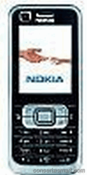 tela quebrada Nokia 6120 Classic