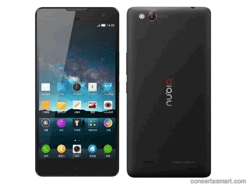 tela quebrada ZTE Nubia Z7